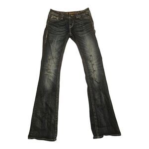 ROCK REVIVAL Essie Bootcut Jeans Sequin Bling - Size 28